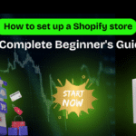 Step-by-step guide showing how to set up a Shopify store with easy customization options.