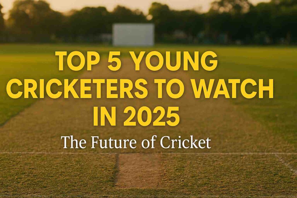 Top young cricketers in 2025 shaping the future of the game.