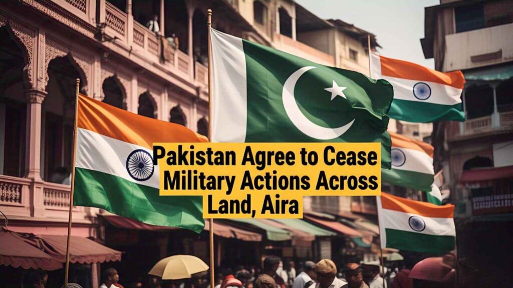 India-Pakistan Ceasefire Agreement Peace Efforts