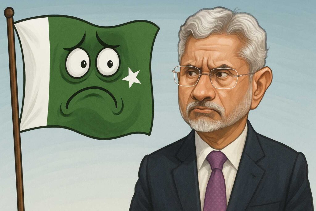 Indian External Affairs Minister S. Jaishankar slams Pakistan for its deep involvement in sponsoring terrorism in Kashmir through its state and military.

