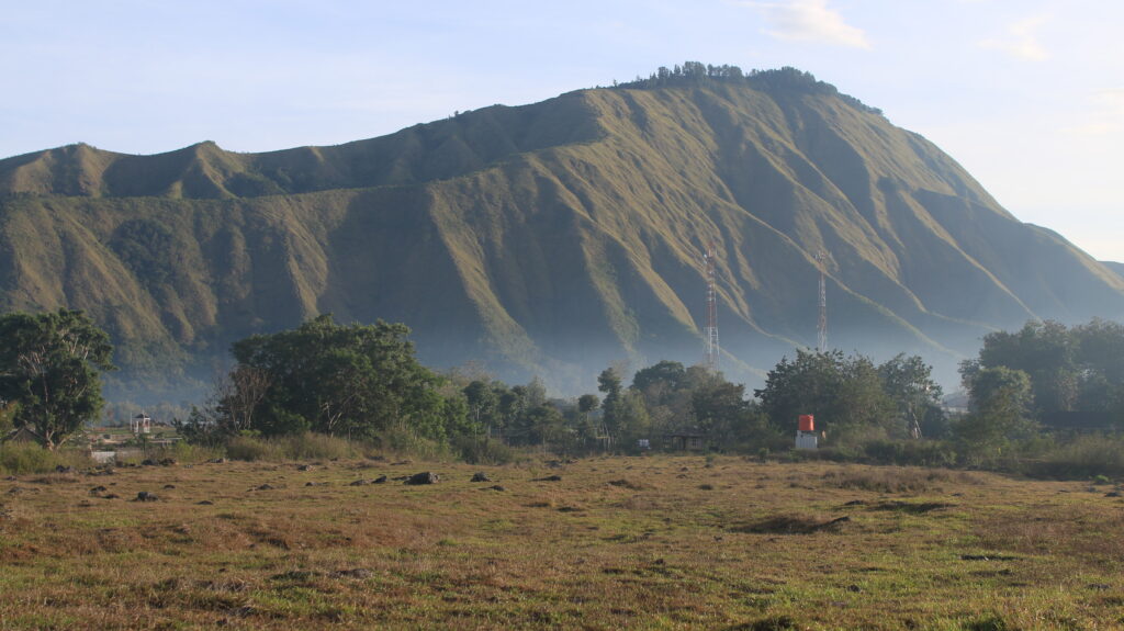 Aravalli Hill range in India showing ancient mountains