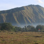 Aravalli Hill range in India showing ancient mountains